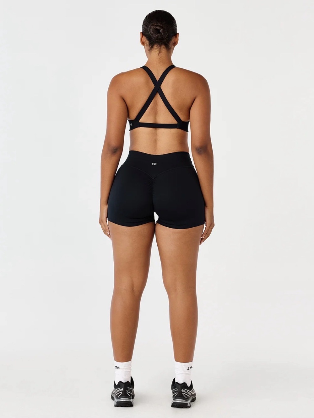 CSB crossover scrunch butt 4” shorts